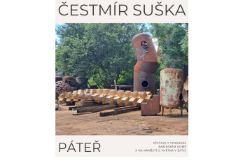 Výstava Čestmíra Sušky Páteř pokračuje v Žatci