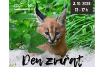 Oslavte v děčínské zoologické zahradě Den zvířat