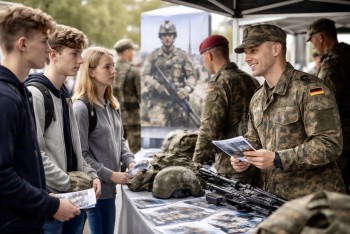 Německo posiluje armádu. Nábor roste, tlak NATO sílí